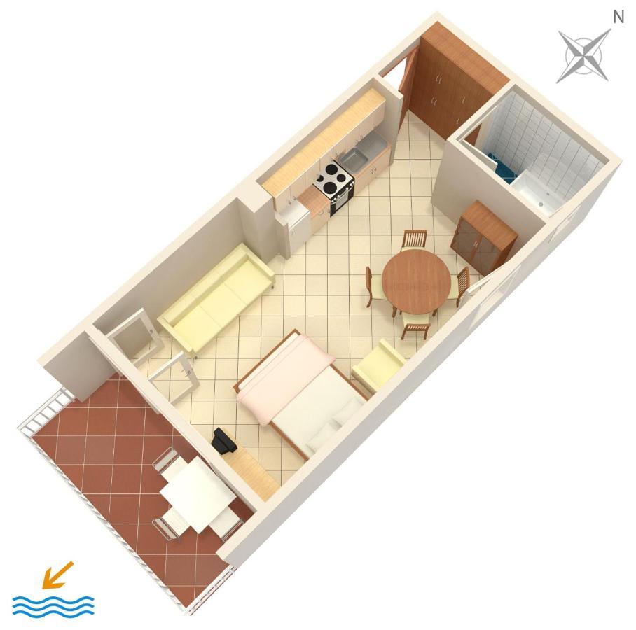 Apartments By The Sea Baska Voda, Makarska - 300 外观 照片